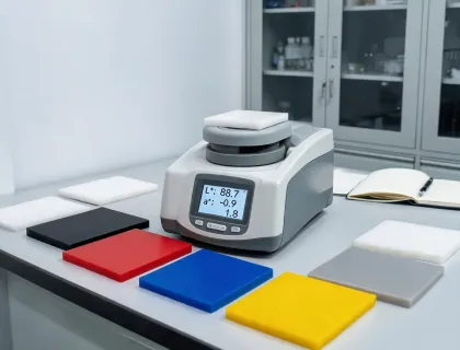 Color measurement station